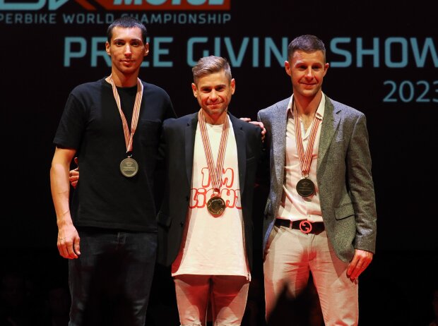 Toprak Razgatlioglu; Alvaro Bautista; Jonathan Rea Toprak Razgatlioglu; Alvaro Bautista; Jonathan Rea