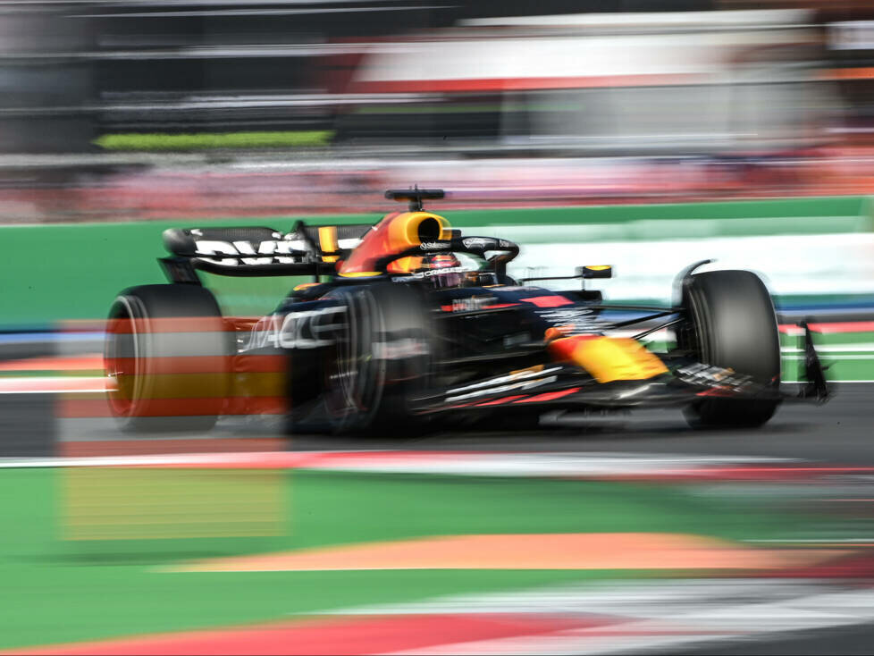 Max Verstappen (Red Bull RB19) beim Formel-1-Rennen in Mexiko 2023