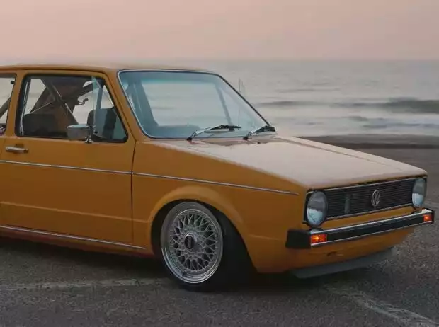 VW Golf I mit R32-Antrieb Titel-Bild zur News: VW Golf I mit R32-Antrieb