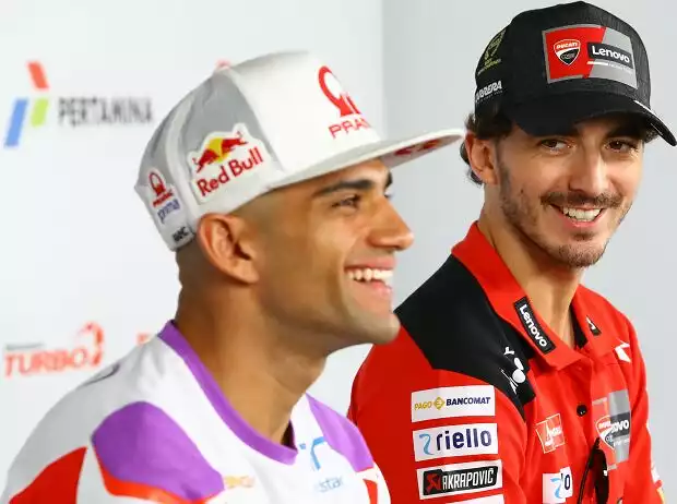Jorge Martin, Francesco Bagnaia Titel-Bild zur News: Jorge Martin, Francesco Bagnaia