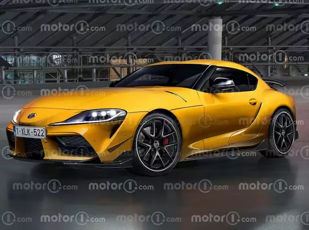 Toyota Supra GRMN im Rendering vonMotor1.com Titel-Bild zur News: Toyota Supra GRMN im Rendering vonMotor1.com