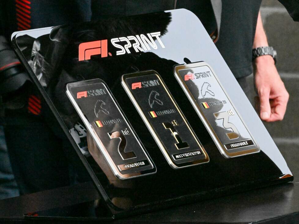 Die Auszeichnungen für den Formel-1-Sprint