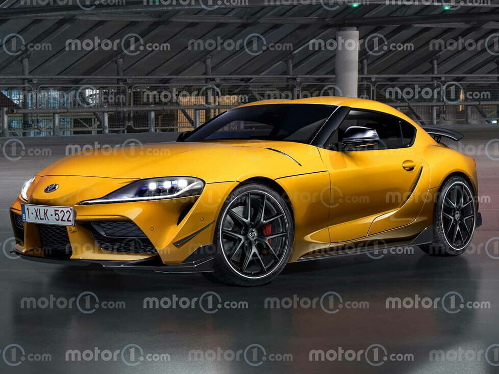 Toyota Supra GRMN im Rendering vonMotor1.com