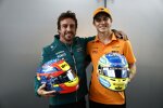 Fernando Alonso (Aston Martin) und Oscar Piastri (McLaren) 
