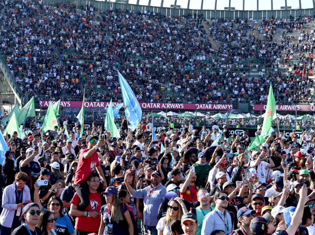 Fans beim GP Mexiko in Mexiko-Stadt