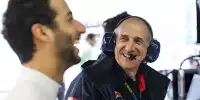 Daniel Ricciardo und Franz Tost bei Toro Rosso