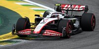 Nico Hülkenberg im Haas VF-23 beim Formel-1-Qualifying in Brasilien 2023