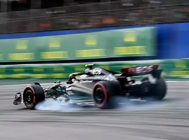 Lewis Hamilton (Mercedes W14) im Qualifying zum Formel-1-Rennen in Brasilien 2023 Titel-Bild zur News: Lewis Hamilton (Mercedes W14) im Qualifying zum Formel-1-Rennen in Brasilien 2023