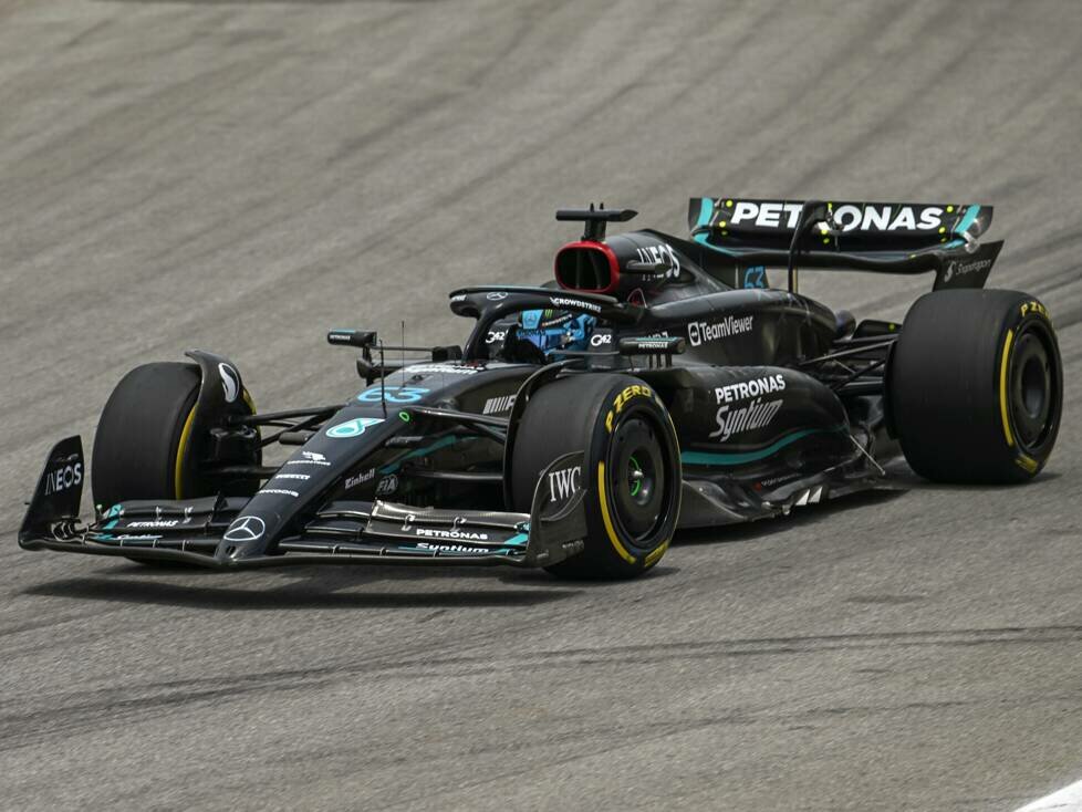 George Russell beim Formel-1-Rennen in Brasilien 2023