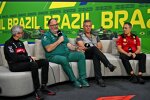 Teamchef-Pressekonferenz in Brasilien