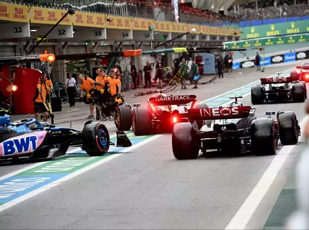Oscar Piastri, George Russell, Pierre Gasly Titel-Bild zur News: Oscar Piastri, George Russell, Pierre Gasly