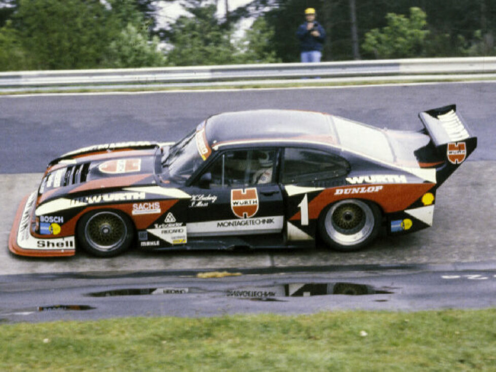Der legendäre Zakspeed-Capri auf der Nürburgring-Nordschleife