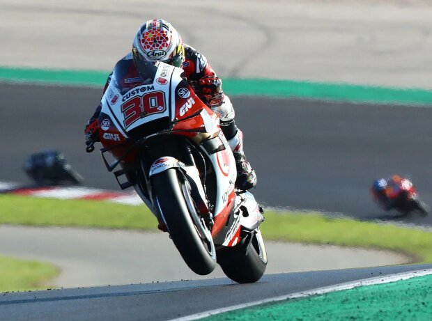 Takaaki Nakagami beim MotoGP-Saisonfinale 2020 in Portimao Takaaki Nakagami beim MotoGP-Saisonfinale 2020 in Portimao