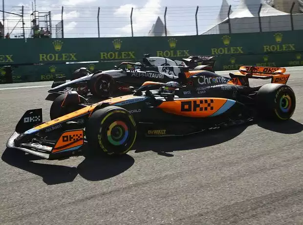 Oscar Piastri und Daniel Ricciardo beim Formel-1-Rennen in Brasilien 2023 Titel-Bild zur News: Oscar Piastri und Daniel Ricciardo beim Formel-1-Rennen in Brasilien 2023