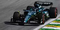 Lance Stroll im Aston Martin AMR23 beim Formel-1-Rennen in Brasilien 2023