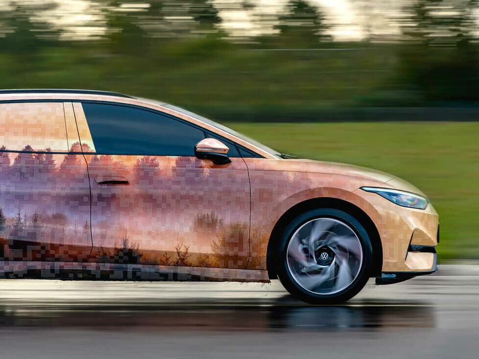 VW ID.7 Tourer als offizieller Erlkönig