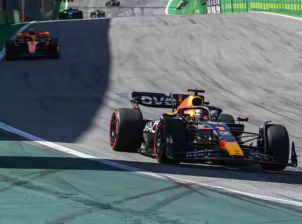 Max Verstappen, Lando Norris Titel-Bild zur News: Max Verstappen, Lando Norris