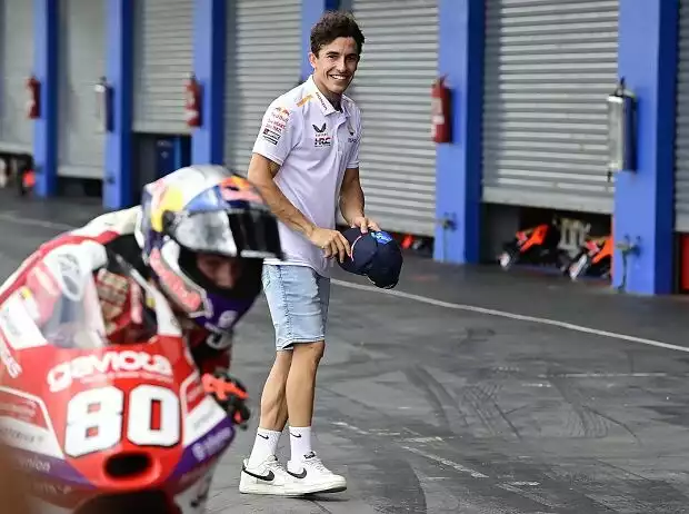 Marc Marquez, David Alonso Titel-Bild zur News: Marc Marquez, David Alonso