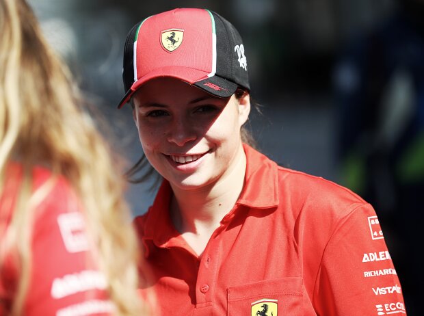 Lilou Wadoux wäre für Ferrari auch aus PR-Gründen interessant Lilou Wadoux wäre für Ferrari auch aus PR-Gründen interessant