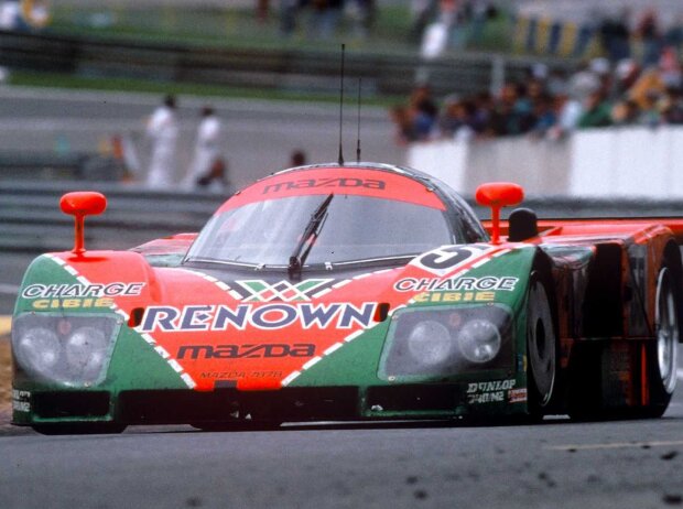 Der Mazda 787B gewann 1991 die 24 Stunden von Le Mans Der Mazda 787B gewann 1991 die 24 Stunden von Le Mans
