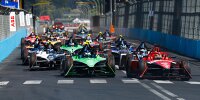 Start eines Formel-E-Rennens