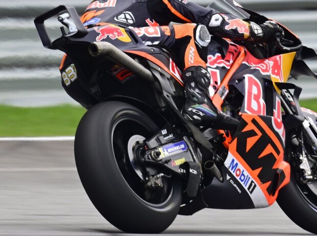 Brad Binder, KTM Auspuff Brad Binder, KTM Auspuff