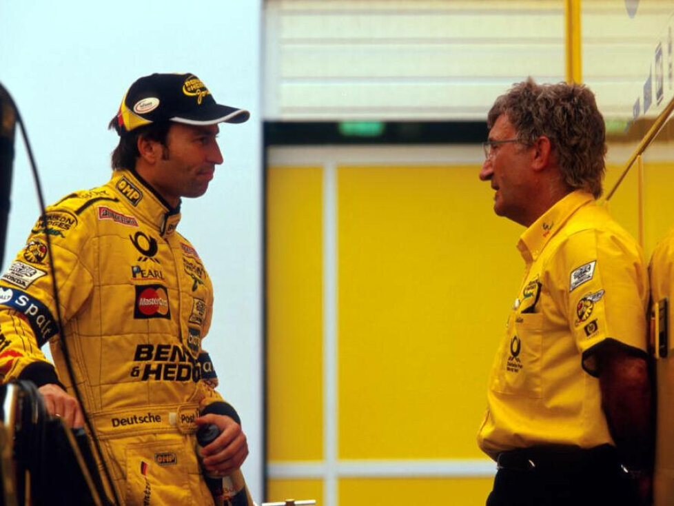 Heinz-Harald Frentzen und Eddie Jordan