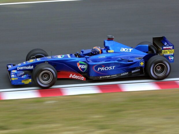 Heinz-Harald Frentzen (Prost) beim Formel-1-Rennen in Japan 2001