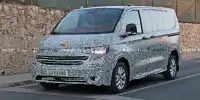 Bild zum Inhalt: Nächste Generation des VW Transporter für 2024 erstmals erwischt