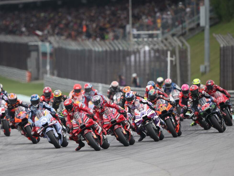 MotoGP Start Sepang