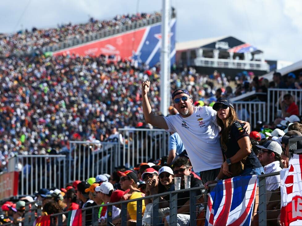 Fans beim Formel-1-Rennen in Austin 2023