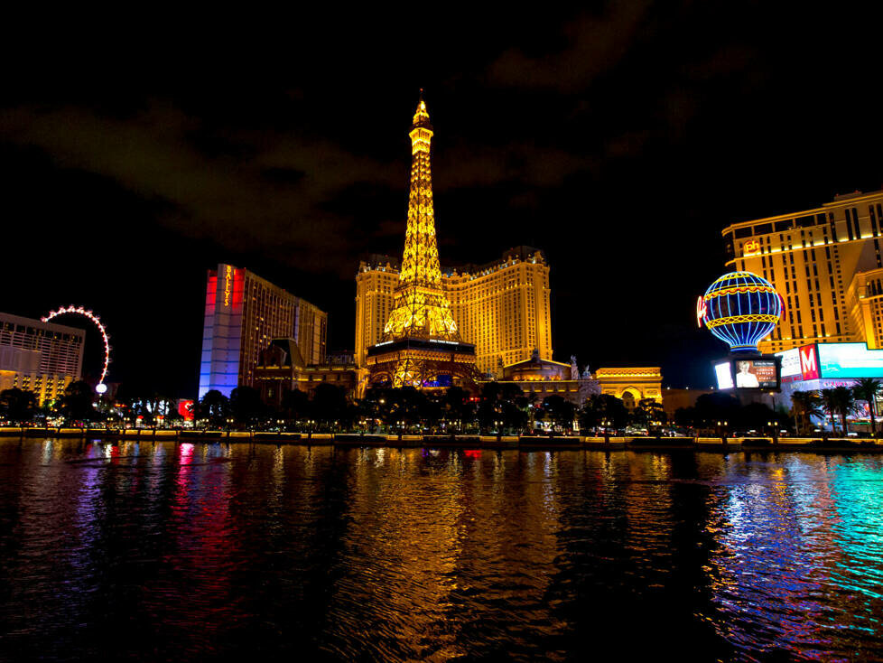 Der Las-Vegas-Strip bei Nacht