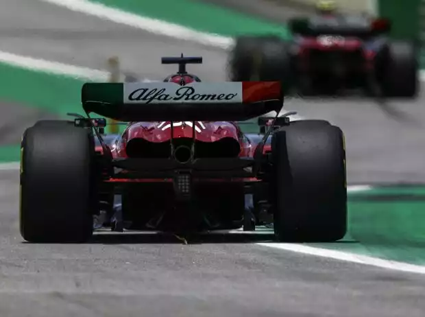 Valtteri Bottas im Alfa Romeo C43 beim Formel-1-Rennen in Brasilien 2023 Titel-Bild zur News: Valtteri Bottas im Alfa Romeo C43 beim Formel-1-Rennen in Brasilien 2023