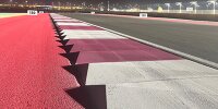 Randsteine am Lusail International Circuit in Katar