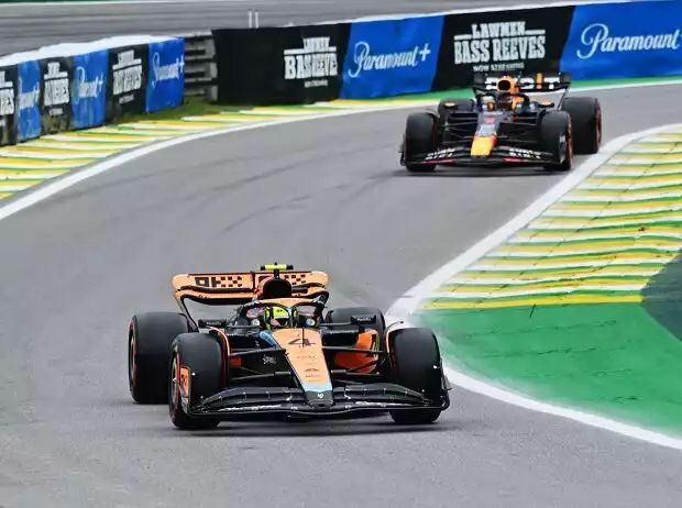 Lando Norris, Max Verstappen Titel-Bild zur News: Lando Norris, Max Verstappen