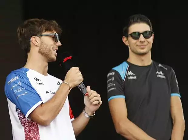 Pierre Gasly, Esteban Ocon Titel-Bild zur News: Pierre Gasly, Esteban Ocon
