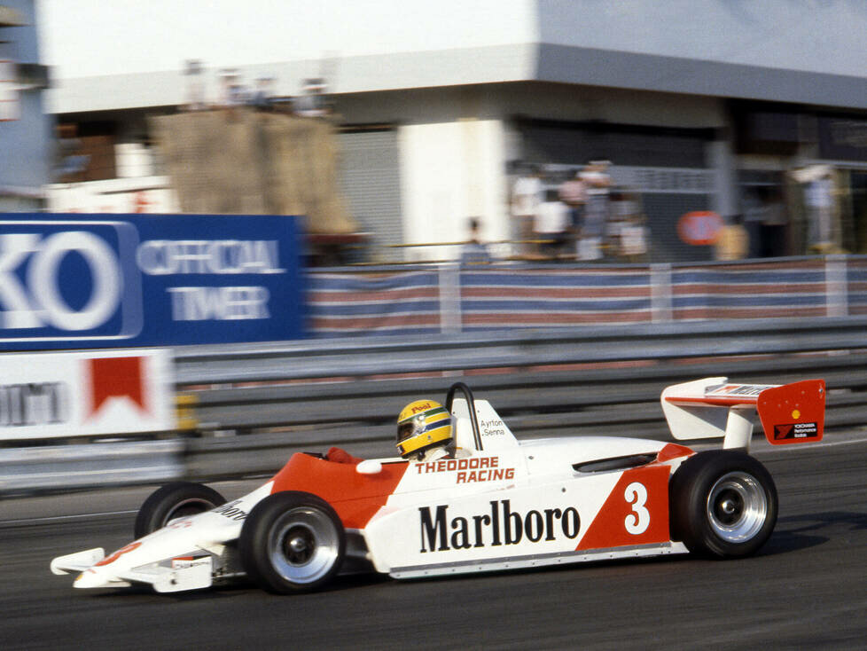 Ayrton Senna in Macau 1983