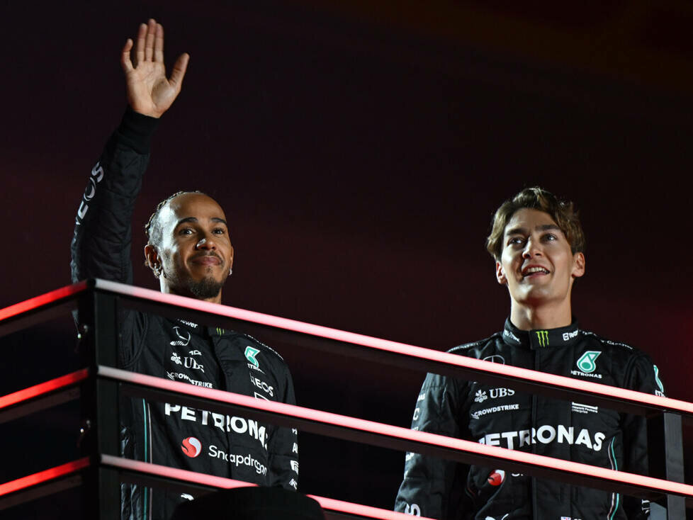 Lewis Hamilton, George Russell