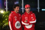 Carlos Sainz (Ferrari) und Charles Leclerc (Ferrari) 