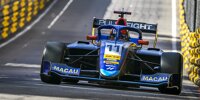 Bild zum Inhalt: Formel-3-Weltcup Macau 2023: Browning holt im Chaos-Quali die Poleposition