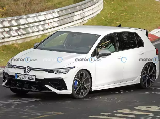 Volkswagen Golf R auf dem Nürburgring Titel-Bild zur News: Volkswagen Golf R auf dem Nürburgring