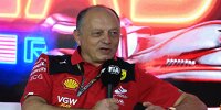 Ferrari-Teamchef Frederic Vasseur beim Formel-1-Rennen in Las Vegas 2023