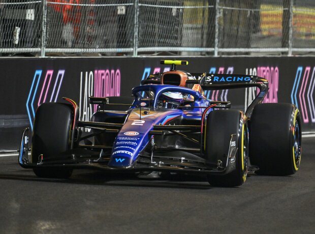 Titel-Bild zur News: Logan Sargeant (Williams FW45) im Training zum Formel-1-Rennen in Las Vegas 2023