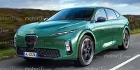 Alfa Romeo Giulia (2025), im Rendering von Motor1.com