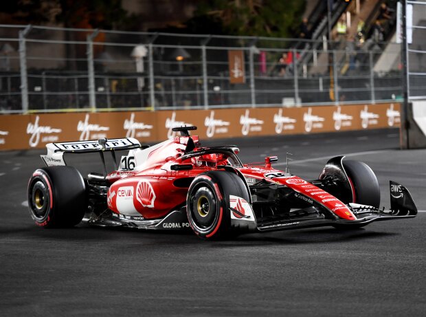 Titel-Bild zur News: Charles Leclerc (Ferrari SF-23) im Qualifying zum Formel-1-Rennen in Las Vegas