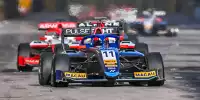 Bild zum Inhalt: Formel-3-Weltcup Macau 2023: Sieg für Browning & heftiger Feuerunfall