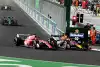 Bild zum Inhalt: Max Verstappen gibt zu: Strafe nach Startvorfall mit Leclerc berechtigt