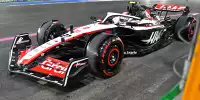 Nico Hülkenberg im Haas VF-23 beim Formel-1-Rennen in Las Vegas 2023