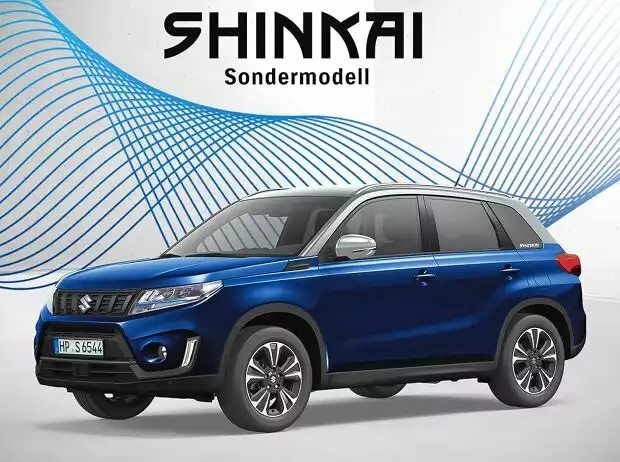 Suzuki Vitara als Sondermodell "Shinkai" Titel-Bild zur News: Suzuki Vitara als Sondermodell "Shinkai"