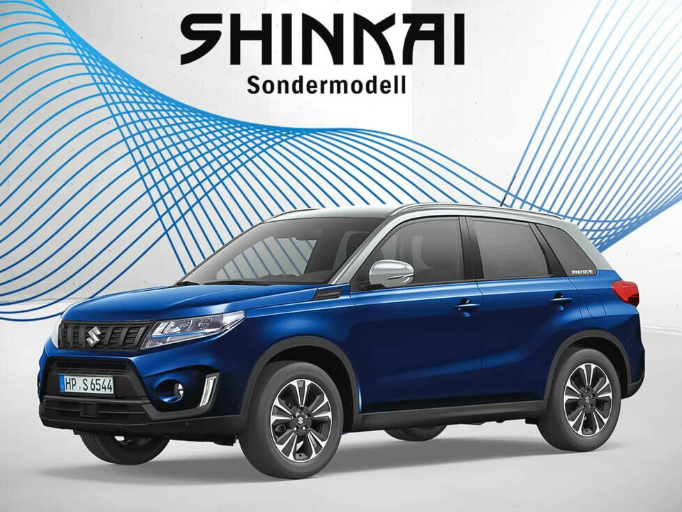 Suzuki Vitara als Sondermodell "Shinkai"